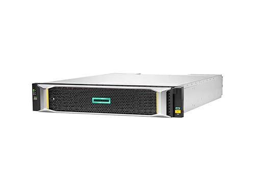 HPE MSA 1060 10GBASE-T iSCSI SFF Storage - 24 x HDD Supported - 0 x HDD Installed - 24 x SSD Supported - 0 x SSD Installed - Clustering Supported - 2 x iSCSI Controller - 24 x Total Bays - 24 x 2.5