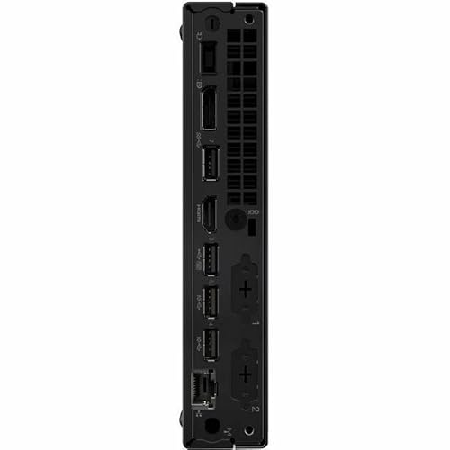 Lenovo ThinkCentre M70q Gen 5 12TD001RUS Desktop Computer - Intel Core i5 14th Gen i5-14400T - 16 GB - 512 GB SSD - Tiny - Black - Intel Q670 Chip - Windows 11 Pro - Intel UHD Graphics 730 DDR5 SDRAM