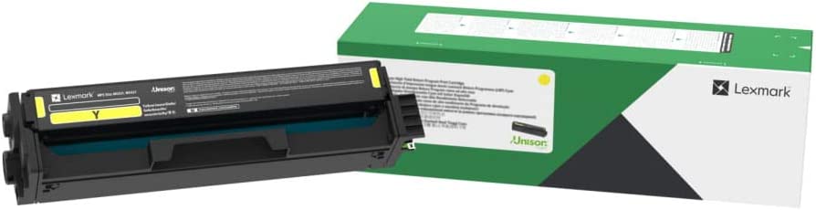 Lexmark, LEXC3210Y0, C3210Y0 Yellow Return Program Print Cartridge, 1 Each, smaill smaill Yellow