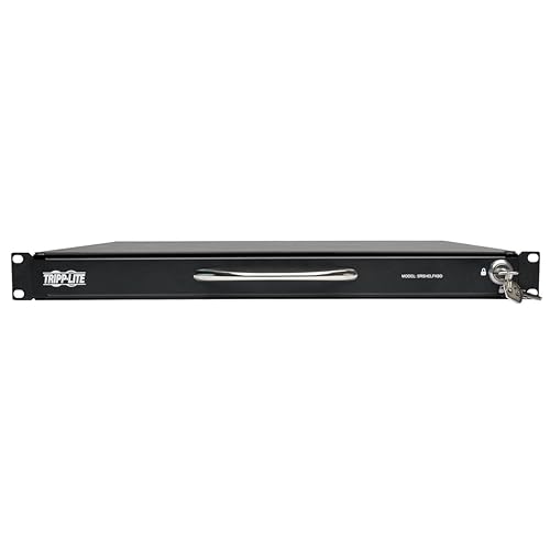 Tripp Lite SRSHELFKBD 1U Rackmount Keyboard w KVM Cable Kit for 2 or 4-Post Racks