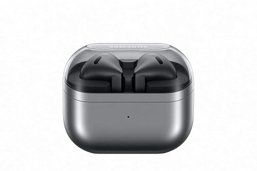 Samsung Galaxy Buds3, Wireless Bluetooth Earbuds with Adaptive Noise Control, Sweat and Water Resistance, AI Translator, Adaptive EQ - Silver (CAD Version & Warranty) Buds Only Buds3 Gray