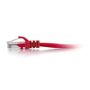 C2g/ cables to go C2G 31365 Cat6 Cable - Snagless Unshielded Ethernet Network Patch Cable, Red (75 Feet, 22.86 Meters) 75 Feet/ 22.86 Meters Red
