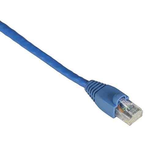Black Box EVNSL641-0100 100FT Blue CAT6 550MHZ Patch CA BLE UTP cm SNAGLESS