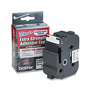 Brother LABEL,1.5,BK ON WHT