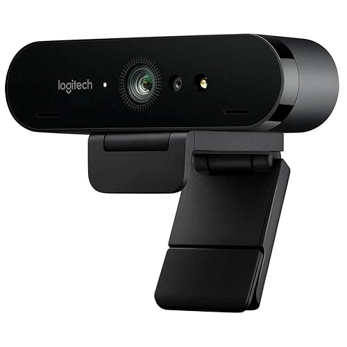 Logitech 4K Pro Webcam with HDR and Noise-canceling mics
