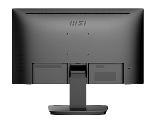 MSI PRO MP223 E2, 22-inch VA 1920 x 1080 (FHD) Computer Monitor, 100Hz, Adaptive-Synch, HDMI, DP, VESA Mountable, Less Blue Light, Tilt, 1ms, Black 22 MP223 E2