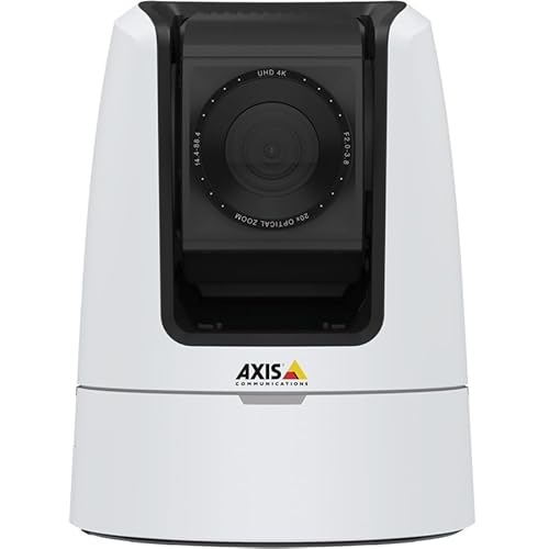 AXIS V5938 Indoor 4K Network Camera - Color - Turret - White - TAA Compliant - H.265, H.264, Motion JPEG, H.264 (MPEG-4 Part 10/AVC), H.265 (MPEG-H Part 2/HEVC), H.264 BP, H.264 (MP), H.265 (MP), H.264 HP - 3840 x 2160