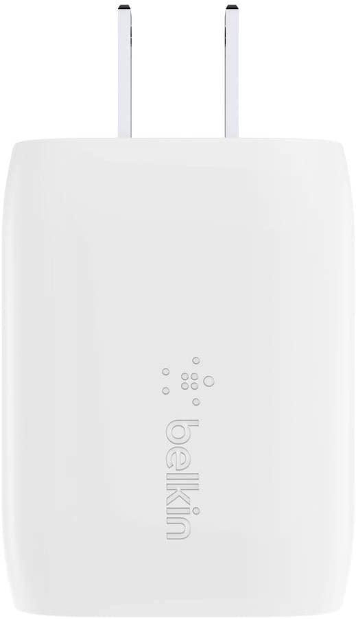 Belkin USB-C Wall Charger 18W w/ 4ft USB-C to Lightning Cable (iPhone Fast Charger for iPhone 11, 11 Pro, 11 Pro Max, XS, XS Max, XR, X, 8, 8 Plus) iPhone Charger, iPhone Wall Charger