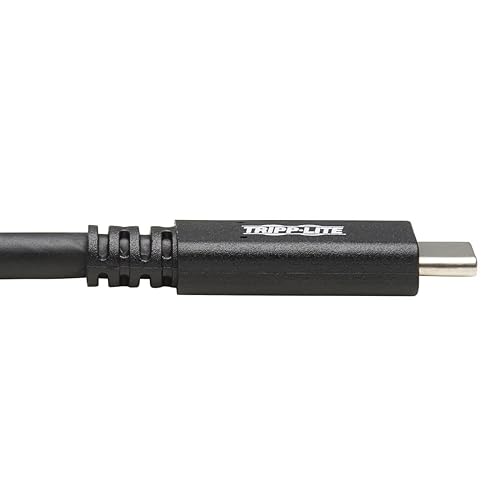 Tripp Lite USB C Cable USB 3.1 Gen 2, 5A Rating 10Gbps M/M USB Type C 20in (U420-20N-G2-5A)