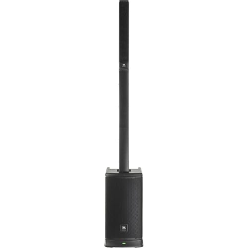 JBL Professional EON ONE Mk2 Active Battery-Powered Column Line Array Speaker System, 1500W Peak Power, 10", Bluetooth Wireless Audio, 5 Channel Mixer, Portable PA for DJs, Musicians, Events, Black EON ONE Mk2 Column-Speaker Personal PA
