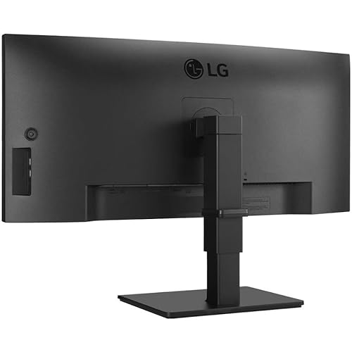 LG Ultrawide 34BQ77QB-B 34 Webcam UW-QHD Curved Screen LED Monitor - 21:9 - Textured Black