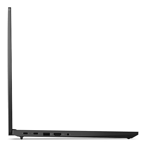 Lenovo ThinkPad E16 Gen 1 Laptop, Intel 10-Core i5-1335U, 14 WUXGA(1920x1200) Touchscreen, Intel Iris Xe Graphics, 8GB DDR4 512GB SSD, Backlit Keyboard, Fingerprint, Win11 Pro - Black