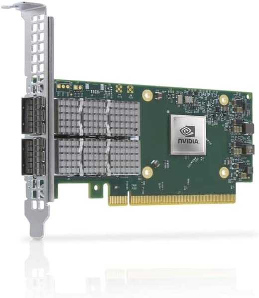Mellanox ConnectX-6 Dx EN 100Gigabit Ethernet Card - PCI Express 4.0 x16-2 Port(s) - Optical Fiber - 100GBase-X - Plug-in Card