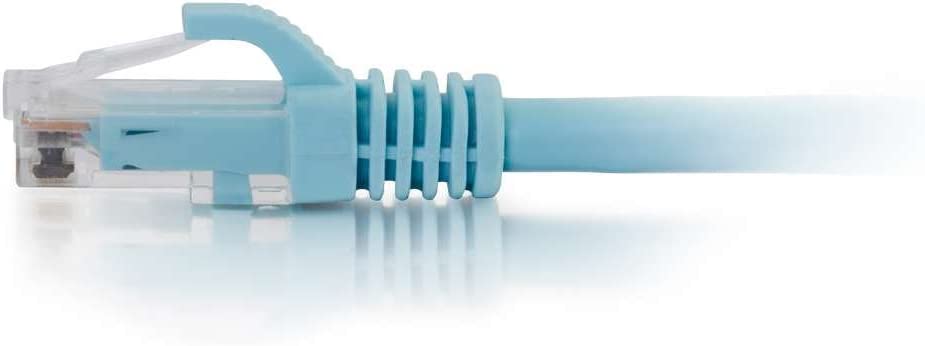 C2g/ cables to go C2G 00763 Cat6a Cable - Snagless Unshielded Ethernet Network Patch Cable, Aqua (7 Feet, 2.13 Meters) 7ft UTP Aqua
