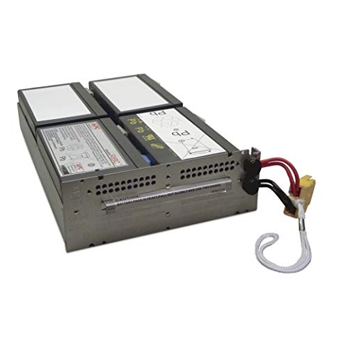 APC by Schneider Electric Replacement Battery Cartridge # 159 - Lead Acid - Maintenance-Free/Sealed/Leak Proof - Hot Swappable - 3 Year Minimum Battery Life - 5 Year Maximum Battery Life