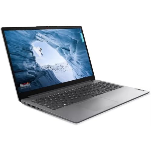 Lenovo IdeaPad 1i 15.6" HD Laptop - Intel Pentium N5030, 4GB RAM, 128GB eMMC, Windows 11 - Cloud Grey (82V70097CF)