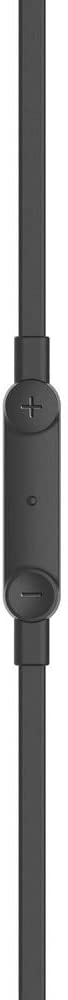 Belkin SoundForm Headphones with Lightning Connector, MFi Certified In-Ear Earphones HeadSet with Microphone, EarBuds with Water & Sweat Resistant for iPhone 13, Pro, Max, 12, Mini, and More (Black) Lightning Black