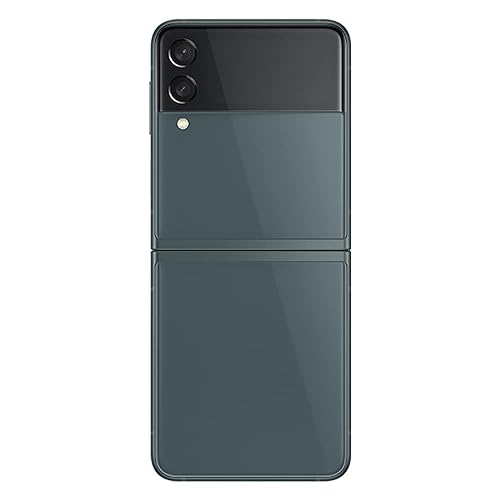 Samsung Galaxy Z Flip3 5G Green 128GB - 6.7 120 Hz Folding Display & 4.1 Cover Screen, 12MP+12MP Rear, IPx8 Water Resistance, Flex Mode (CAD Version & Warranty SM-F711WZGAXAC) 128GB Green