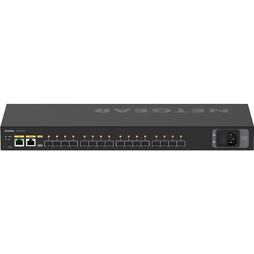 Netgear AV Line M4250-16XF 16x1G/10G Fiber SFP+ Managed Switch