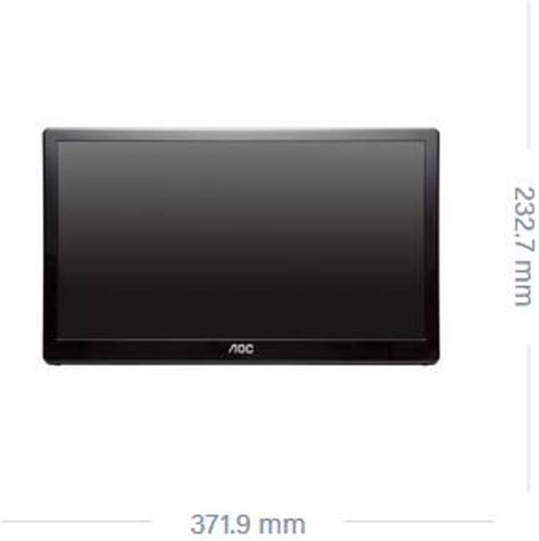 AOC I1659FWUX 15.6" USB-powered portable monitor, Full HD 1920x1080 IPS, Built-in Stand, VESA 15.6 inch | Full HD USB 3.0