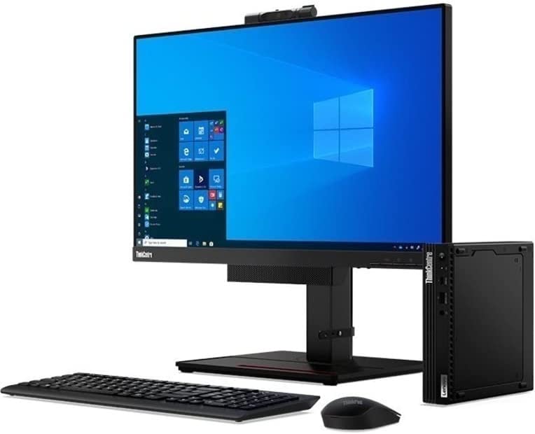 Lenovo ThinkCentre M75q Gen 2 11JN0074US Desktop Computer - AMD Ryzen 5 PRO 5650GE Hexa-core (6 Core) 3.40 GHz - 8 GB RAM DDR4 SDRAM - 128 GB M.2 PCI Express NVMe SSD - Tiny - Black - AMD PRO 500 Chip