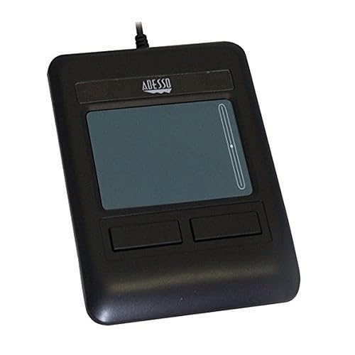 Adesso ATP-400UB - Browser Cat, 2 Button USB Touchpad for PC and Mac,Black