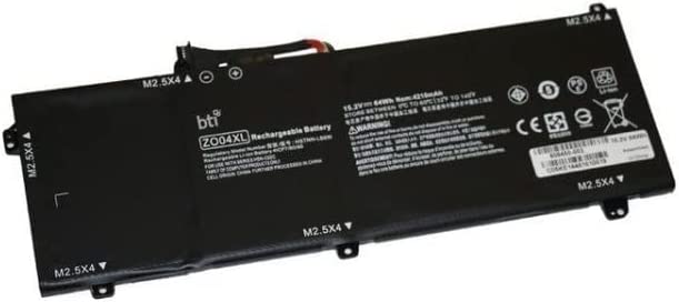 Battery technology BTI Battery - Compatible Model ZBOOK STUDIO G4 ZBOOK STUDIO G3 ZBOOK STUDIO G4 MOBILE WORKSTATION ZBOOK STUDIO G3 MOBILE WORKSTATION Compatible OEM 808450-002 808396-421 808450-001 ENR606080A2-CZO04 H