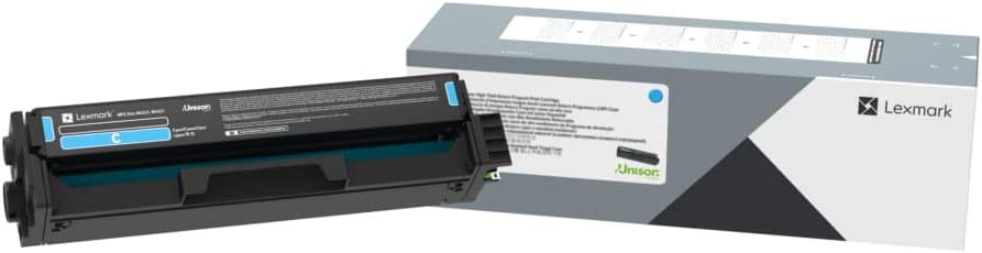 Lexmark 20N10C0 Cyan Return Program Print Cartridge, smaill Cyan smaill