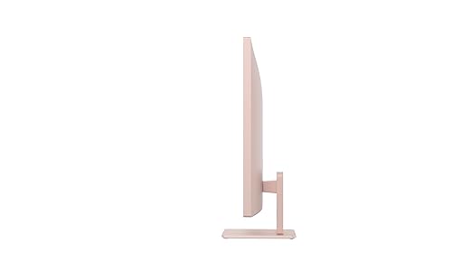 LG 32SR50F-P MyView Smart Monitor 32-Inch FHD (1920x1080) IPS Display, webOS 23, HDR 10, 5Wx2 Speakers, AirPlay 2, Screen Share, Bluetooth, ThinQ App, Remote Control, Pink