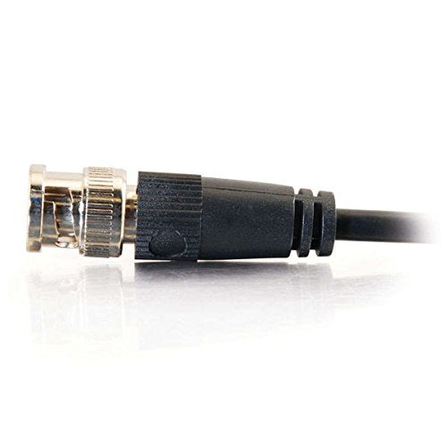 C2G 03186 RG58 BNC Thinnet Coax Cable, Black (15 Feet, 4.57 Meters)