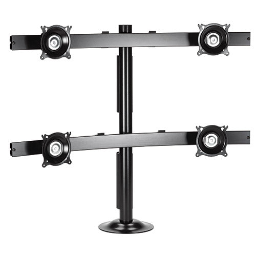 Chief KTG445B Widescreen Quad Monitor Grommet Mount