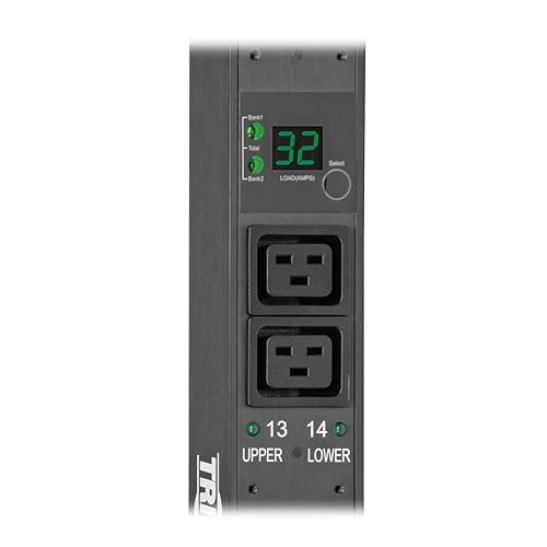Tripp Lite Single-Phase Switched PDU, 7.4kW, Remote LX Platform Interface, 230V Output, IEC 309 32A Blue, 10 ft. Cord, 0U, TAA