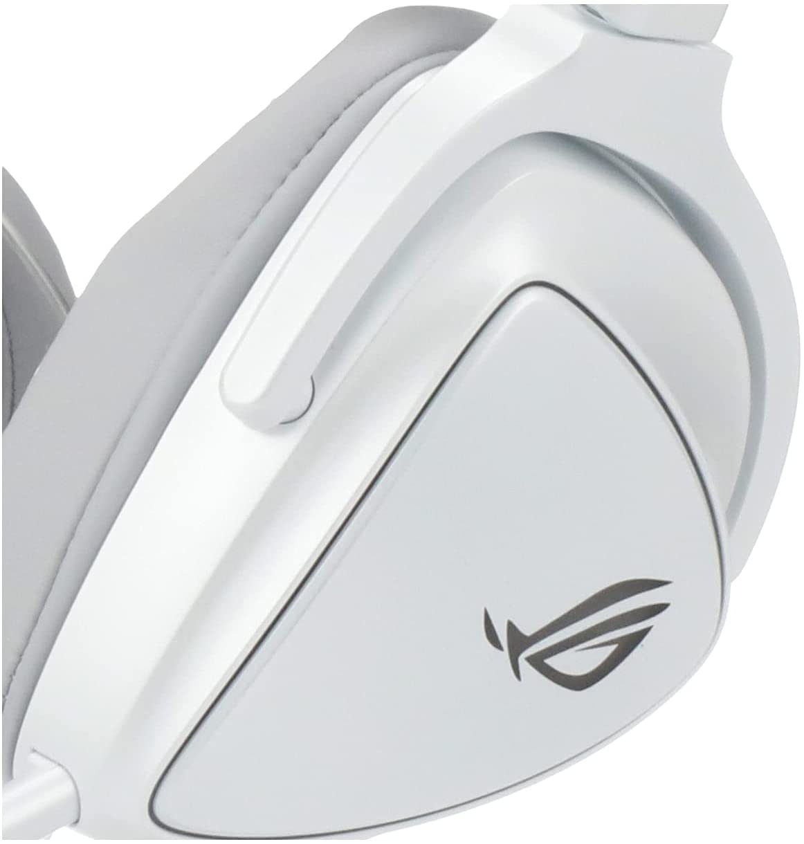 ASUS RGB Gaming Headset ROG Delta | Hi-Res ESS Quad-DAC, Circular RBG Lighting Effect | USB-C Connector for PCs, Consoles, and Mobile Gaming | Gaming Headphones with Detachable Mic Delta (Wired) White