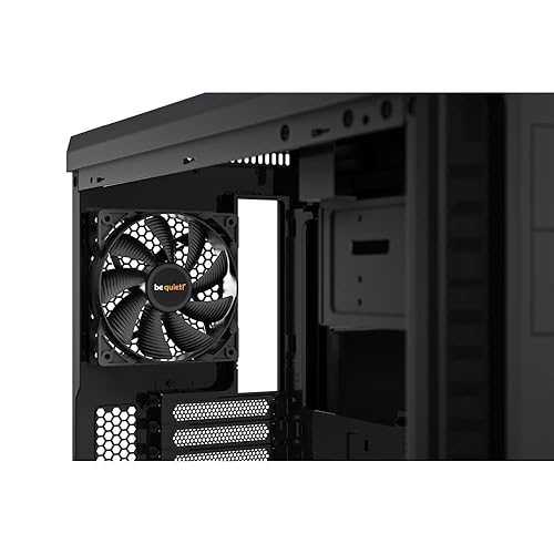 be quiet! Pure Base 600 ATX Midi Tower PC Case| 2 Pre-Installed Silent Wings Fans | Black | BG021