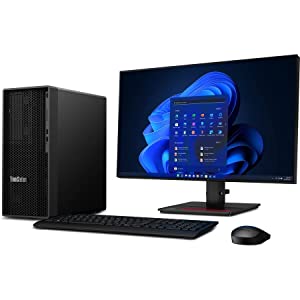 Lenovo ThinkStation P358 30GL0052US Workstation - AMD Ryzen 7 PRO 5845-16 GB DDR4 SDRAM RAM - 512 GB SSD - Tower - AMD Pro 565 Chip - Windows 11 Pro 64-bit - NVIDIA GeForce RTX 3060 12 GB Graphics