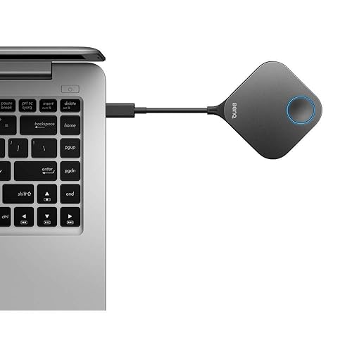 BenQ WDC10C InstaShow USB-C Thunderbolt 3 Button Kit for Wireless Presentation Systems, 2 USB-C Buttons and Tabletop Holder w/ USB-C Connector