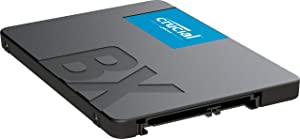 Crucial BX500 1TB 3D NAND SATA 2.5-Inch Internal SSD, up to 540MB/s - CT1000BX500SSD1 1TB Standard Packaging SSD