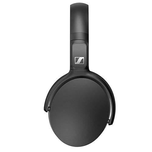Sennheiser HD 350BT Bluetooth 5.0 Wireless Headphone - 30-Hour Battery Life, USB-C Fast Charging, Virtual Assistant Button, Foldable - Black Black Headphone