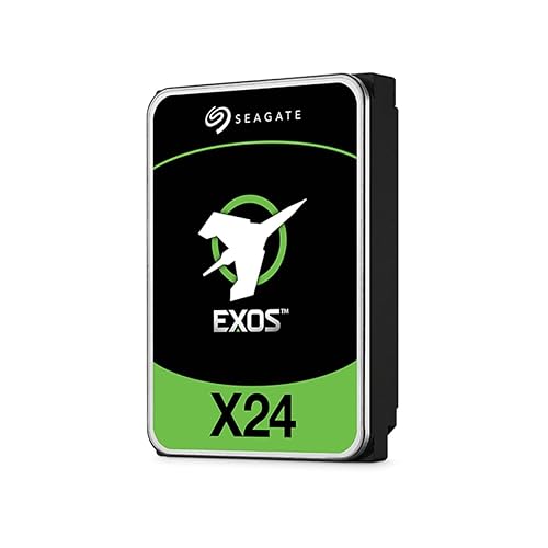 Seagate Exos X24 ST16000NM002H 16 TB Hard Drive - 3.5" Internal - SATA (6Gb/s SATA) - Conventional Magnetic Recording (CMR) Method - Storage Array Device Supported - 7200rpm