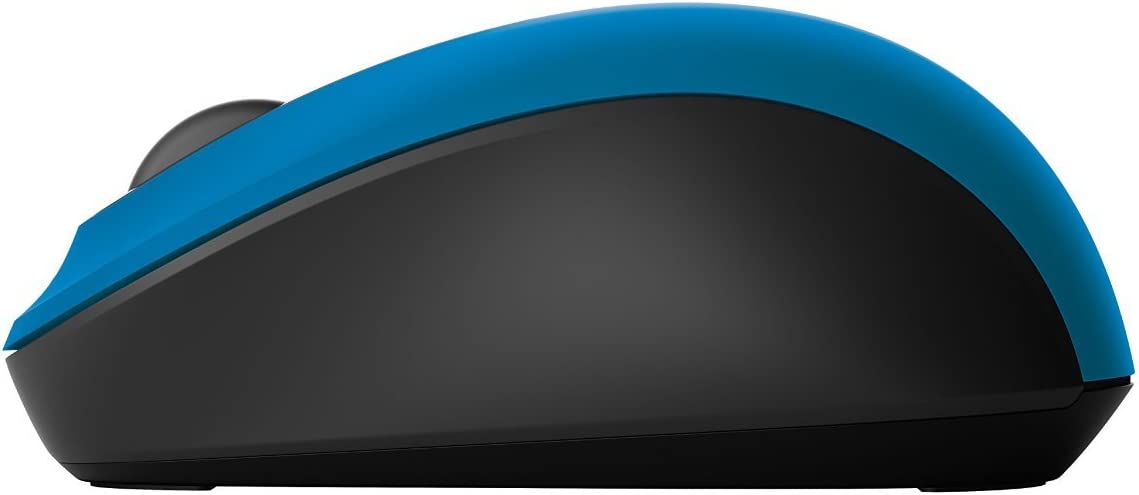 Microsoft Bluetooth Mobile Mouse 3600: Comfortable, Microsoft Mouse with Bluetooth - Blue
