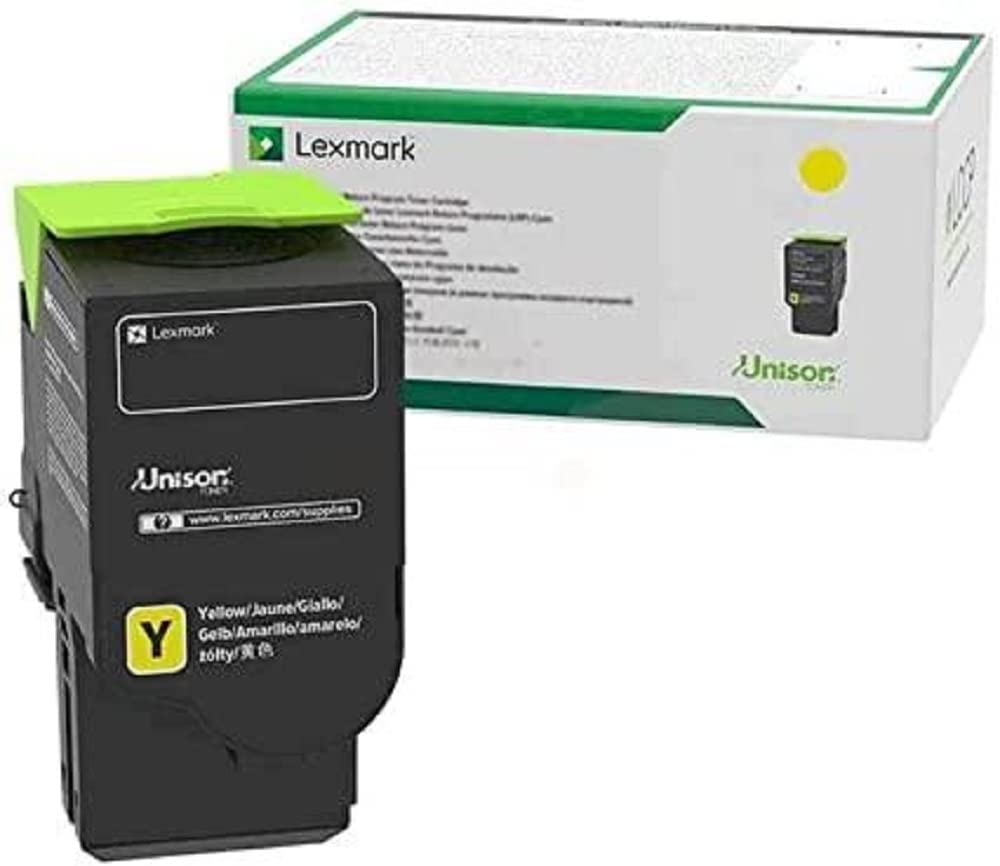Lexmark 78C0U40 Yellow Ultra High Yield Toner Cartridge
