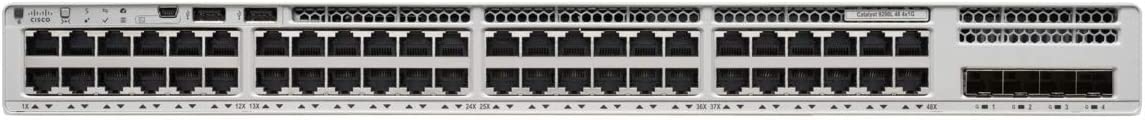 Cisco Catalyst 9200 C9200L-48P-4G Layer 3 Switch - 48 X Gigabit Ethernet Network, 4 X Gigabit Ethernet Uplink - Manageable - Twisted Pair, Optical Fiber - Modular - 3 Layer Supported