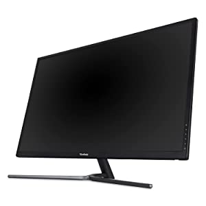 ViewSonic VX3211-2K-MHD 32 Inch IPS WQHD 1440p Monitor with 99% sRGB Color Coverage HDMI VGA and DisplayPort,Black