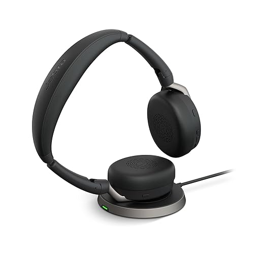 Jabra Evolve2 65 Flex - USB-C UC Stereo (Wireless Charging) Wireless Headset/Music Headphones