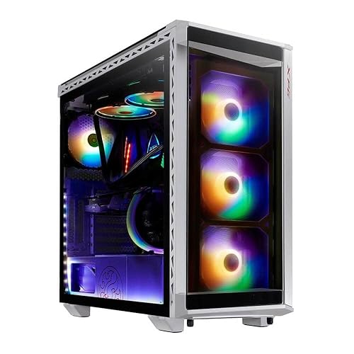 Xpg Battle Cruiser Mid-tower Pc Computer Case - White