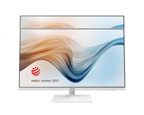 MSI Modern MD272XPW, 27, IPS, 1920 x 1080 (FHD), FreeSync, 100Hz, TUV Certified Eyesight Protection, 1ms, VGA, HDMI