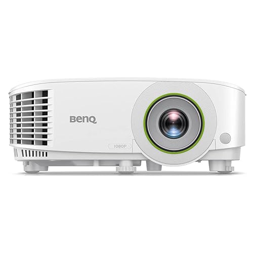 BenQ EH600 Wireless 1080p Portable Smart Business Projector | iPhone & Android Mirroring Compatibility | Built-in Apps & Internet Browser for Easy Presentations | Convenient Over-The-air Update