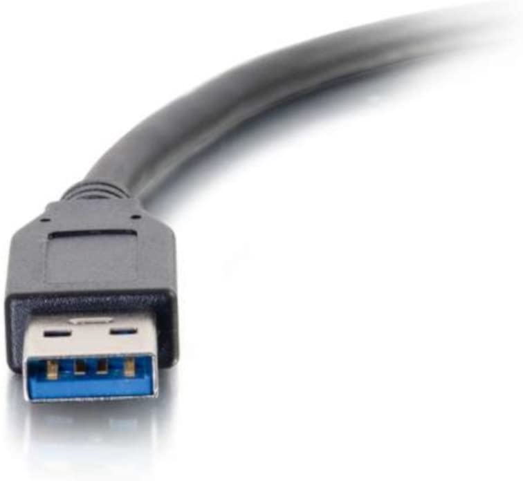 C2g/ cables to go C2G USB Cable, USB 3.0 Cable, USB C to A Cable, Compatible with Thunderbolt 3 Tablet, Chromebook Pixel, Samsung Galaxy TabPro S, LG G6, Macbook, Black, 6 Feet (1.82 Meters), Cables to Go 28832 Type C Male to A Male 6 Feet
