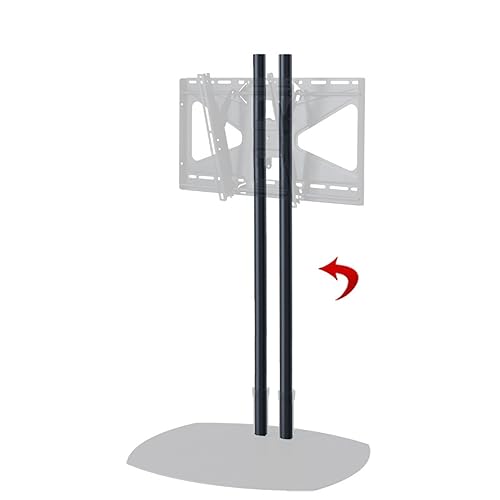 Premier Mounts Extra Dual Poles for Plasma Display Floor Stands Height: 72", Pole Finish: Black