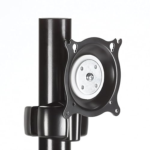 Chief KPP110B Pivot/Tilt Pole Mount, 40 lb Weight Capacity, 4.7" H x 6.4" W x 4.2" D, Black